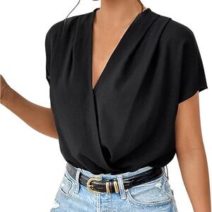 Zara Elegant Black Women's Top